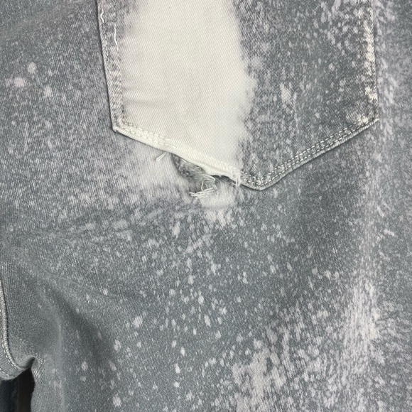 Paige Verdugo Ankle Skinny Jeans Distressed Size 34” Waist - Picture 5 of 5